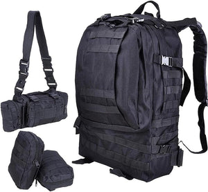 RECON GS2 MOLLE 600D Tactical  R72  3-day Assault Pack with 3 x Detachable Pouches
