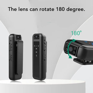 RECON GS2 Smart 1080P 180° Rotatable Lens HD Body Camera With Infra Red Night Vision.