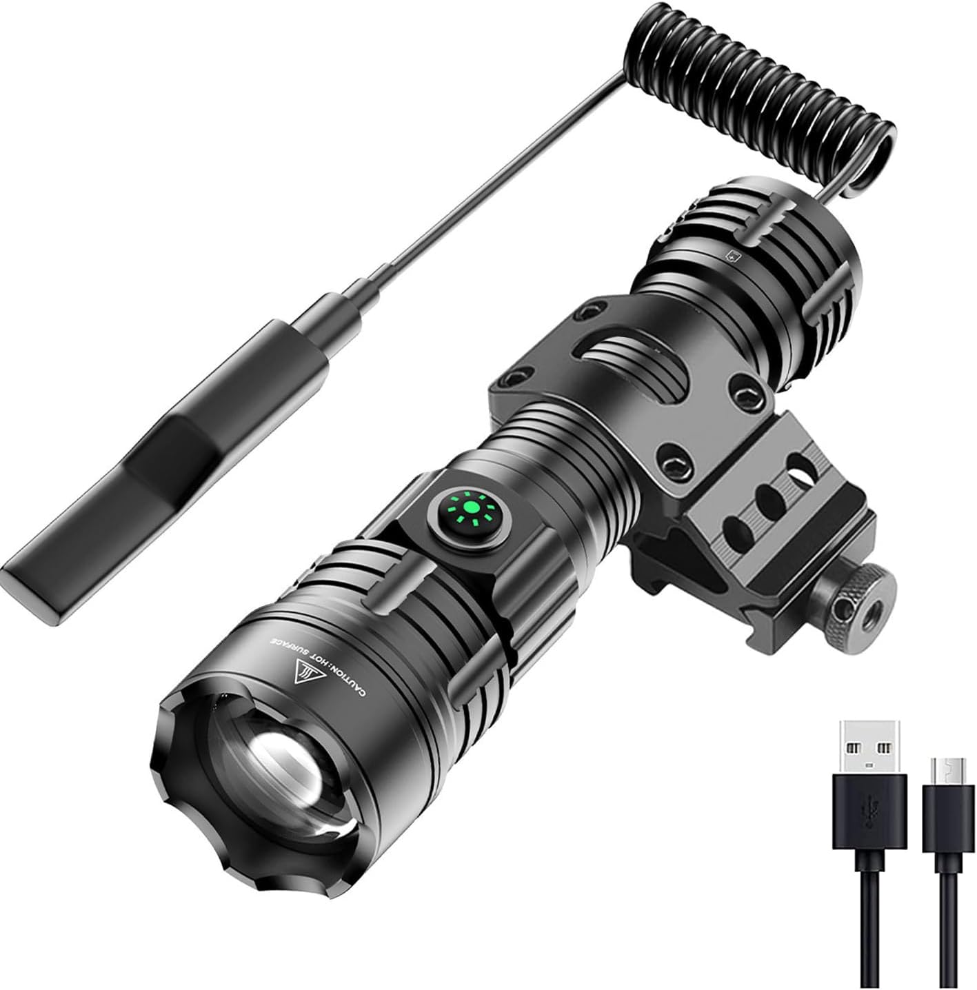 RECON GS2 Tactical Mk3 Ultra Long Distance Weapon Mountable HP Rechargeable LED Flashlight 2000 + Lumens -Kit Bag Perth RECON GS2 Tactical Mk3 Ultra Long Distance Weapon Mountable HP Rechargeable LED Flashlight 2000 + Lumens -Kit Bag Perth