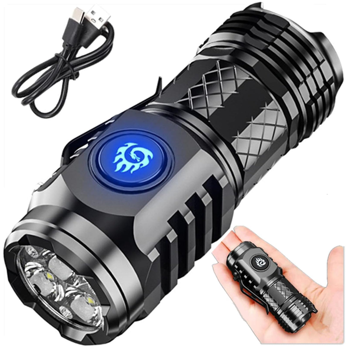RECON GS2 AJNA 3 Eyed Titan super high power mini LED Flashlight