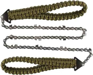 RECON GS2S Tactical Compact Para Cord Hand Chain Saw