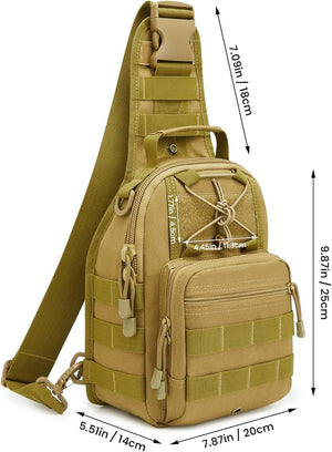 RECON GS2U GS3 Tactical Crossbody Sling Pack