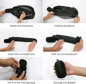RECON GS2 KitBagMoto Helmet Back Pack foldable with stuff sack