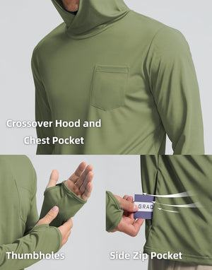 RECON GS2 UPF50+ Full protection Hoodie/Rashie
