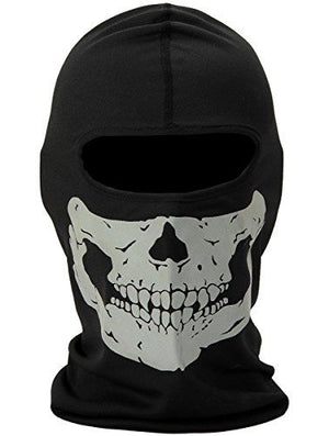 RECON Cotton Stretch Ghost Skull Balaclava