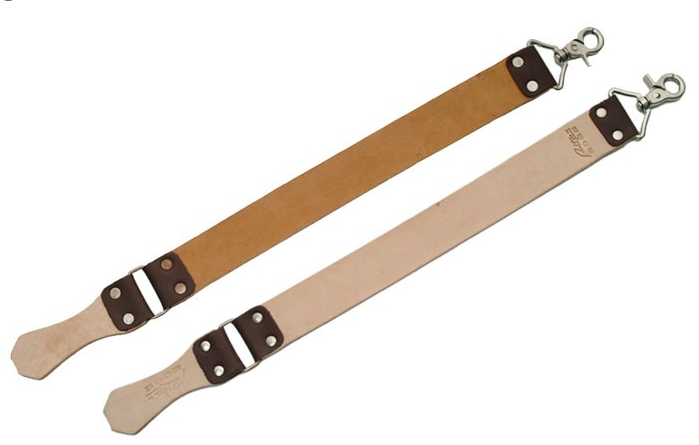 Large Leather Strop for sharpening Razors and Knife Blades -Kit Bag Perth