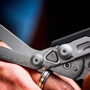 RECON GS2U Reaper x Emergency Response Shears 6 in 1 Multifunctional with Lock Holster