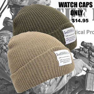Military Style Watch Caps Beanies
