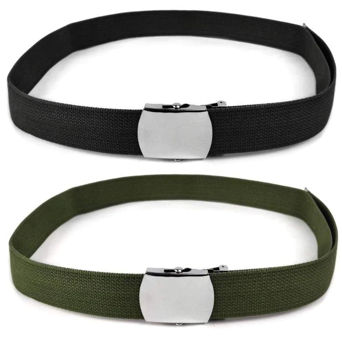 Army top canvas belt