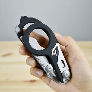 RECON GS2U Reaper x Emergency Response Shears 6 in 1 Multifunctional with Lock Holster