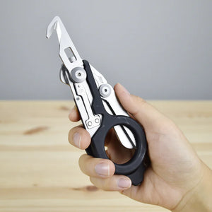 RECON GS2U Reaper x Emergency Response Shears 6 in 1 Multifunctional with Lock Holster