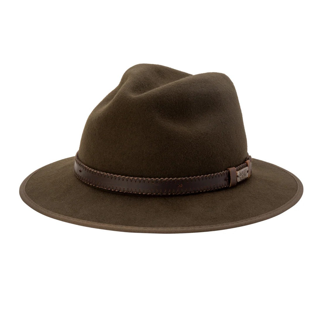 Burke & Wills 100% wool felt  Classic Chase Hat
