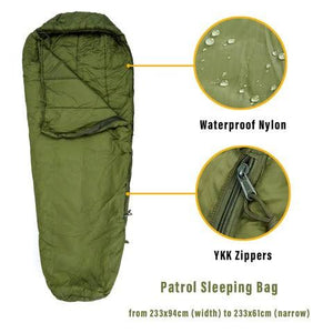 RECON GS2 Special Forces Complete  sleeping Bag System including Bivvy