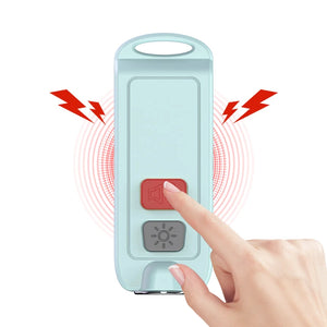 RECON GS2 130db Personal Safety Self Defense Alarm Rechargeable with LED Flashlight