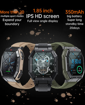 RECON GS2U Tactical Android - IOS  Big Screen HD Smart Watch