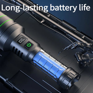 RECON GS2 Mk2 Ultra Long Distance High Power Rechargeable LED Flashlight 5000 + Lumens