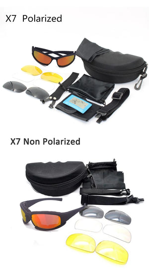 RECON GS2S X7 Mil - Spec Ballistic Sunglasses Polarized & Non Polarized