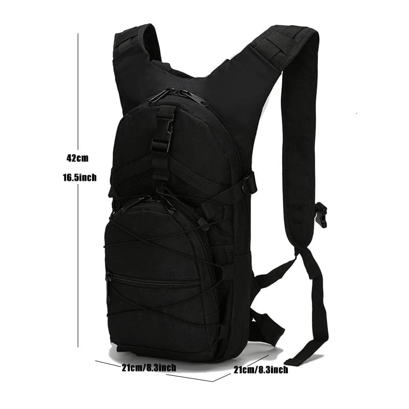 H0fRECON GS2  Ultralight Tactical Hydration Patrol Back Pack with 3L Bladder.