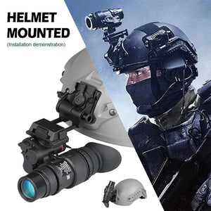 RECON GS2U L180 Helmet Mounted Infra Red 1 x 32 Night Vision Monocular with Steel mounting