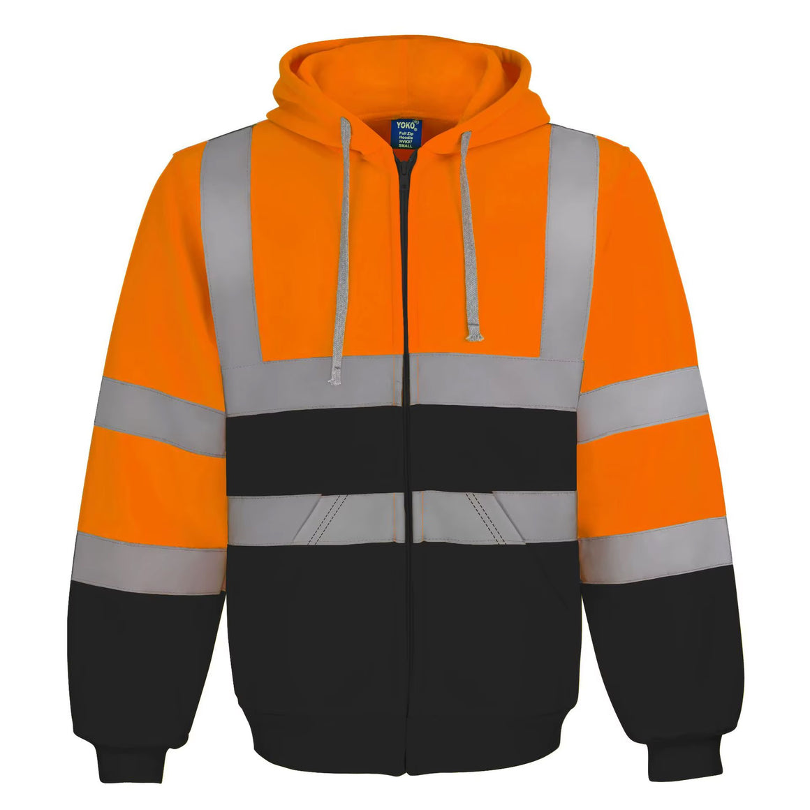 RECON GS2 Hi Viz Unisex Motorcyclist Hoodie ANSI Compliant 107-2015