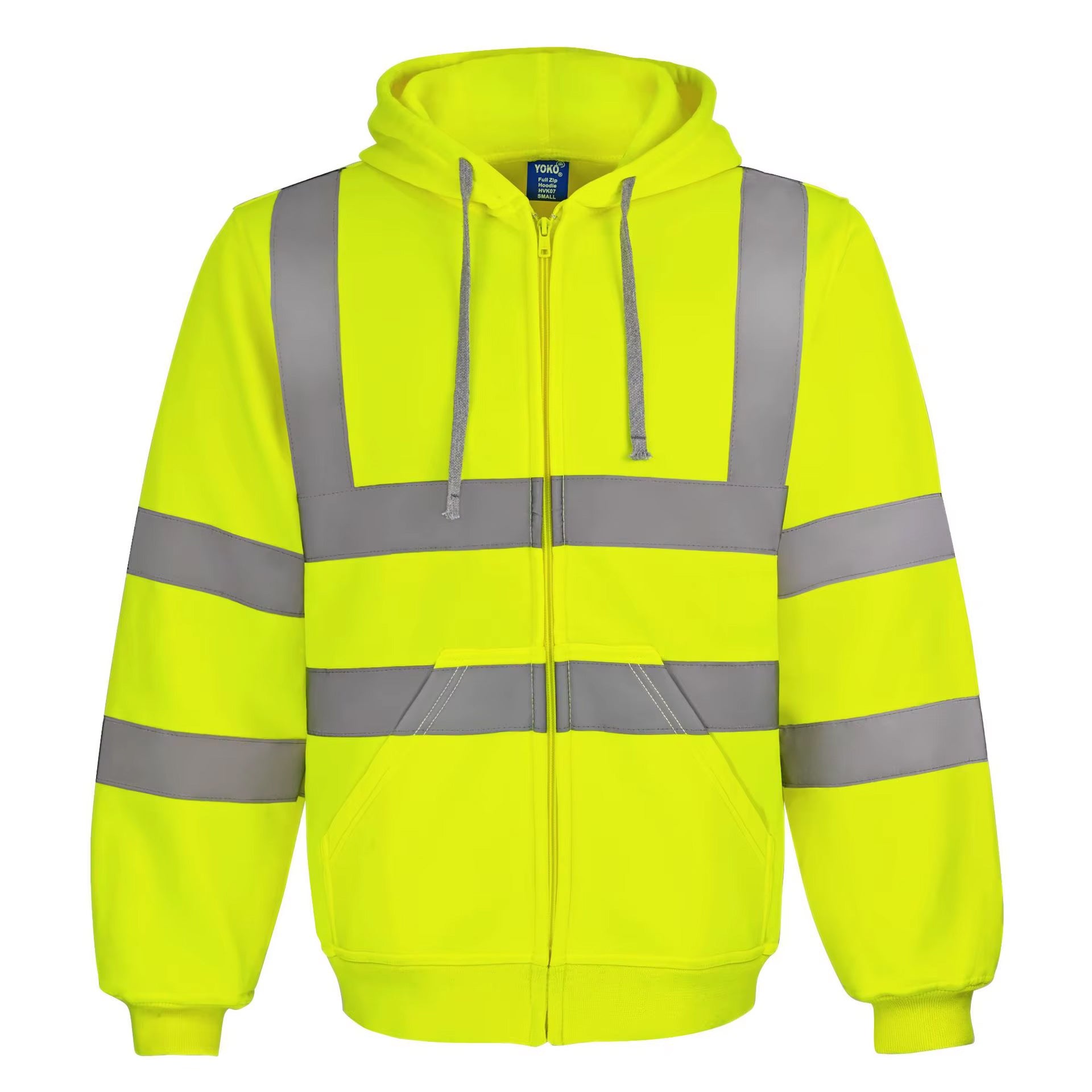 RECON GS2 Hi Viz Unisex Motorcyclist Hoodie ANSI Compliant 107-2015