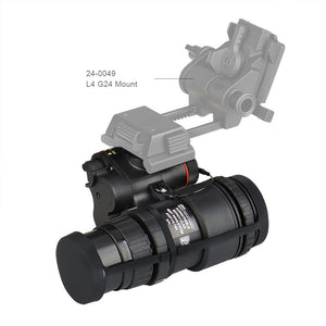 RECON GS2U L1802.0 Helmet Mounted Infra Red 1 x 32 Night Vision Monocular with Steel mounting