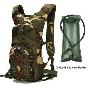 RECON GS2U  Ultralight Tactical Hydration Patrol Back Pack with 3L Bladder.