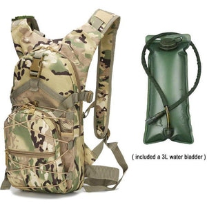 RECON GS2U  Ultralight Tactical Hydration Patrol Back Pack with 3L Bladder.