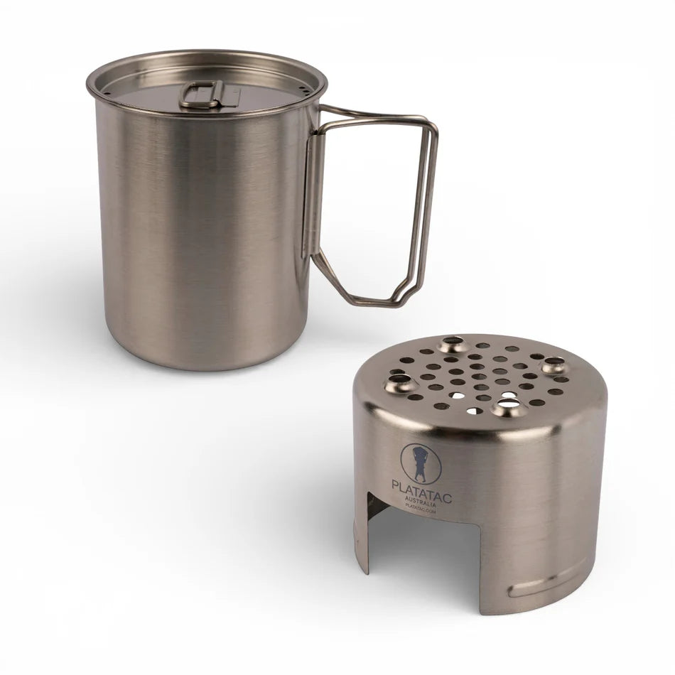 RECON Stainless Steel Field Cup & Cooker Set Amazing value only $49.95