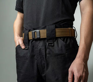 RECON GS2 Tactical Stiff Toughened Automatic Silent Buckle Belt