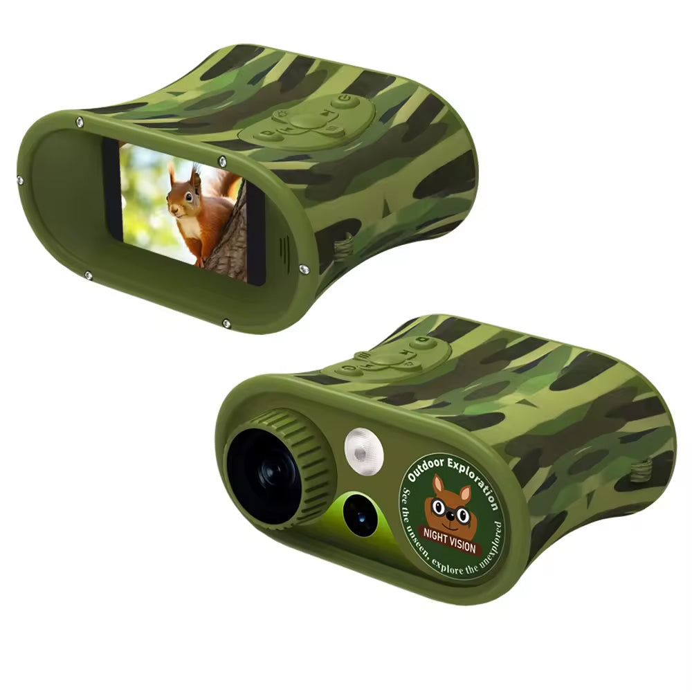 DT150 Kids/Teens 1st Night Vision Binoculars with 2.4 inch Display 8X Zoom and 5W Tactical Infra-red feature