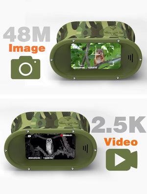 RECON GS2 DT150 Kids/Teens 1st Night Vision Binoculars with 2.4 inch Display 8X Zoom and 5W Tactical Infra-red feature
