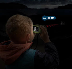 RECON GS2 DT150 Kids/Teens 1st Night Vision Binoculars with 2.4 inch Display 8X Zoom and 5W Tactical Infra-red feature