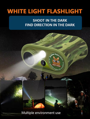 RECON GS2 DT150 Kids/Teens 1st Night Vision Binoculars with 2.4 inch Display 8X Zoom and 5W Tactical Infra-red feature