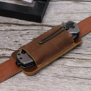RECON GS2 EDC  Leather Multi Tool/Knife Belt Pouches De Luxe