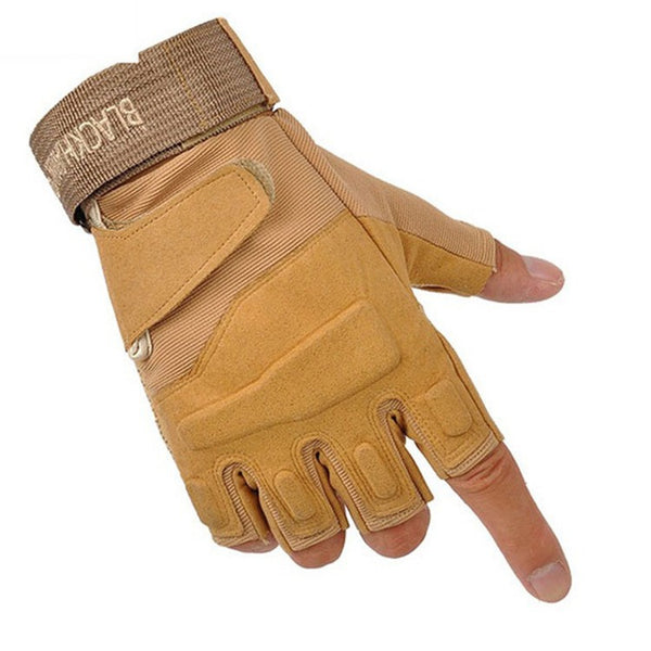 RECON GS2 Kids Tactical Fingerless Army Gloves "Battle Wolves" Kit