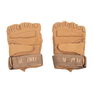 RECON GS2 Kids Tactical Fingerless Army Gloves "Battle Wolves"