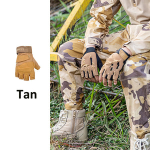 RECON GS2 Kids Tactical Fingerless Army Gloves "Battle Wolves"