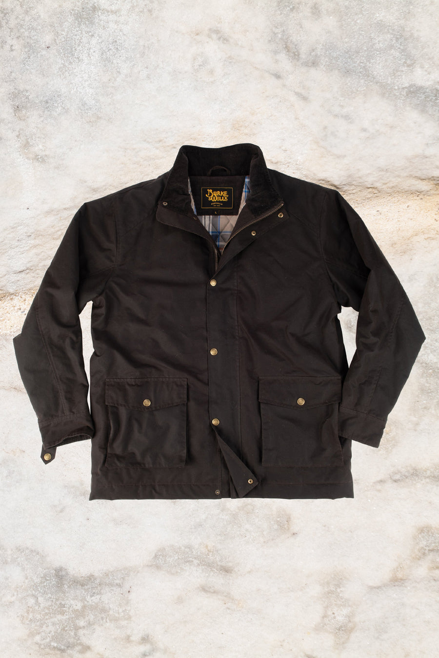 Burke & Wills 9oz Dri-Tec Waxed Cotton River Jacket