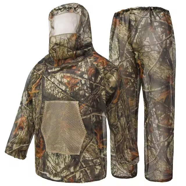 RECON GS2™ BUGSHIELD™ Lightweight 2-Piece Camouflage Mesh Bug Suit