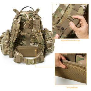 RECON GS2 MOLLE 60L MT 2.0 Quick Drop Assault Field Pack
