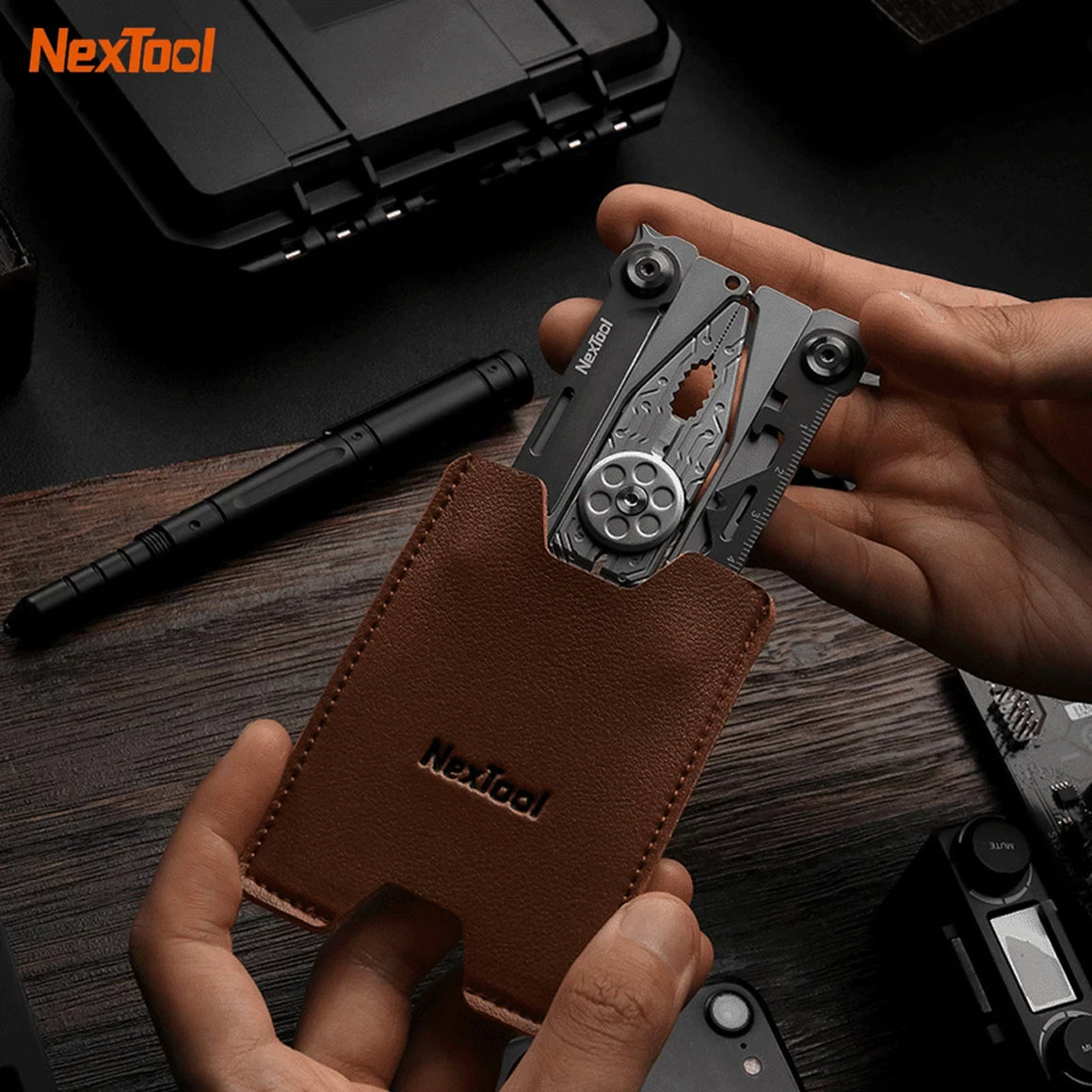 RECON GS2  Genuine Nextool EDC Silver Wing Multi-Tool