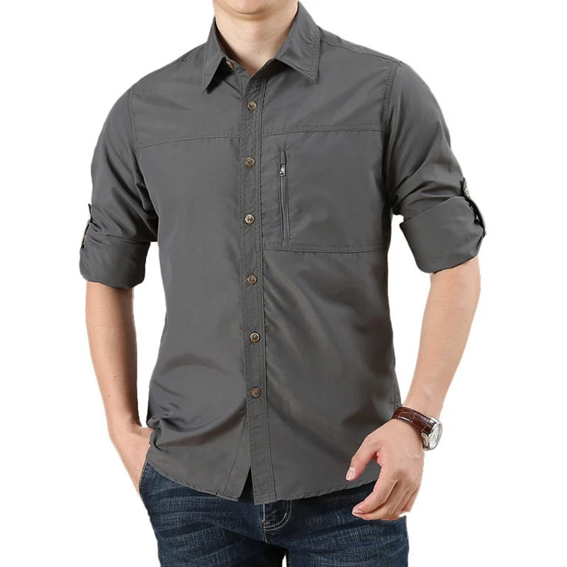 RECON GS2 Tactical multi pocket lightweight quick drying Shirt