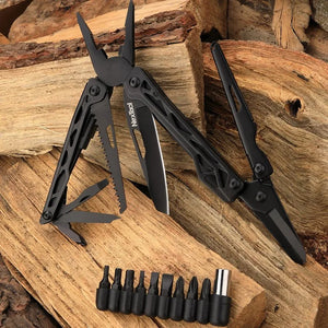 Black Knight Multi Tool with 9 piece Bit Kit