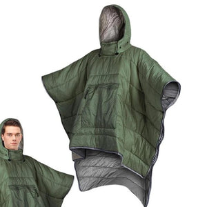 Recon GS2U De Luxe Multi Purpose Quilted 3-1 Poncho/Blanket/sleeping bag