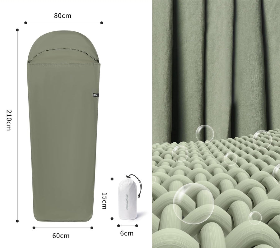 RECON GS2 Anti Bacterial super Ultra Light Sleeping Bag Liner