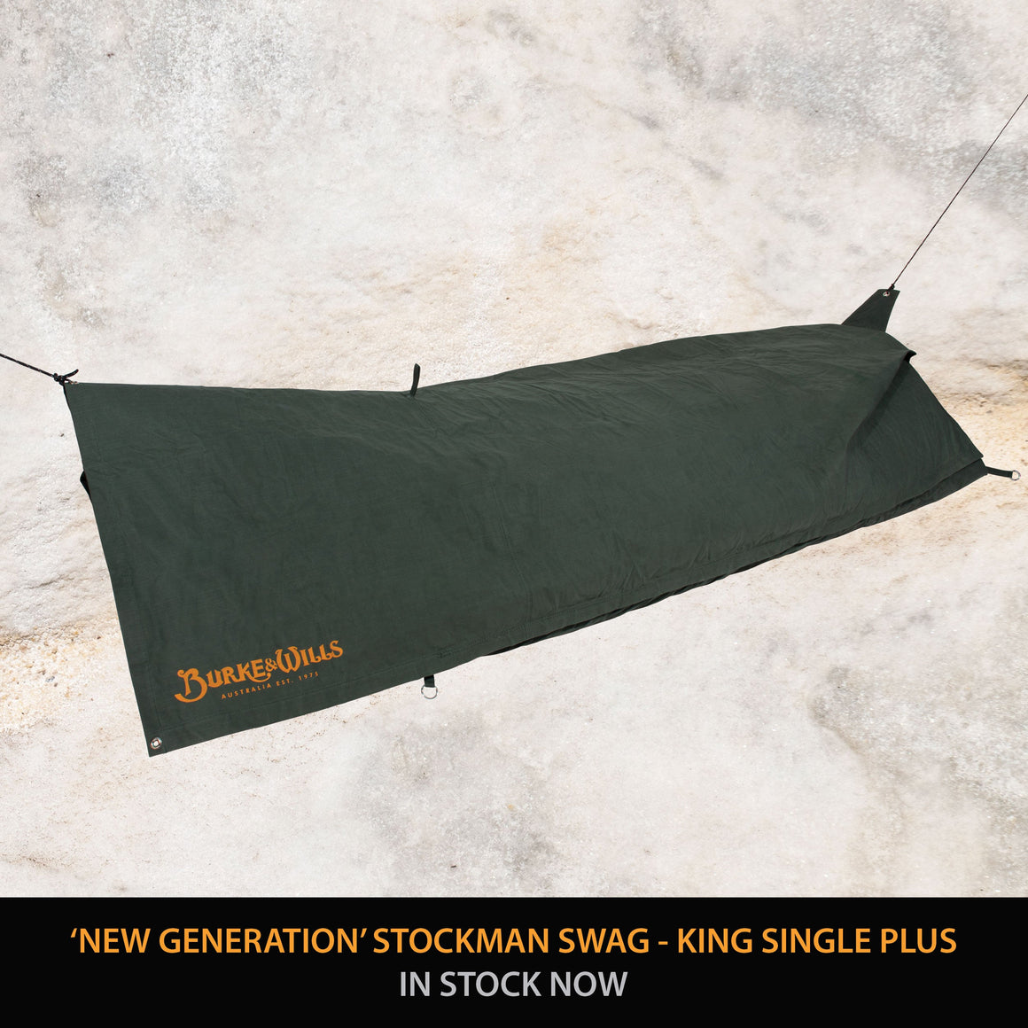Burke & Wills Australia King Single Plus Stockman Swag