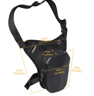 RECON GS2 Waterproof Hard Case Motorcycle Drop Leg Bag