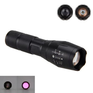 RECON GS2 T6 Range of LED Specialist Flashlights- Green, Blue, White, Blue & Infra Red