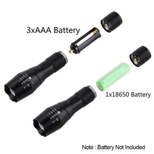 RECON GS2 T6 Range of LED Specialist Flashlights- Green, Blue, White, Blue & Infra Red